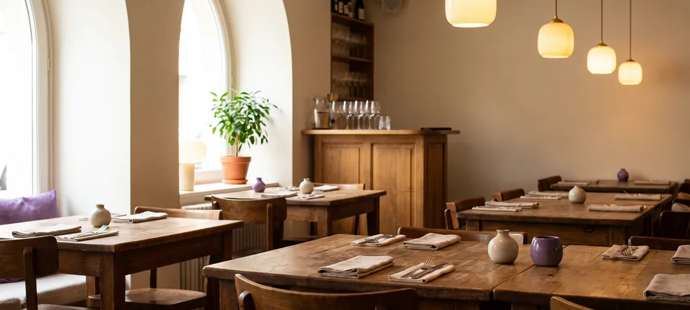 Photo : salle de restaurant
